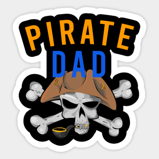 Pirate dad Sticker